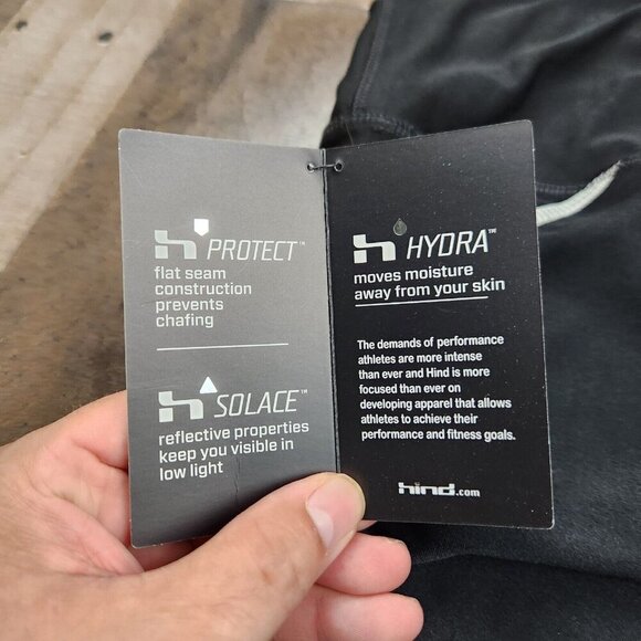 Womens Hind Motion Running size M Medium Fitted High Rise Leggings - Picture 12 of 13